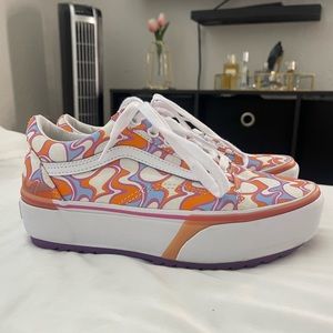 platform old skool vans